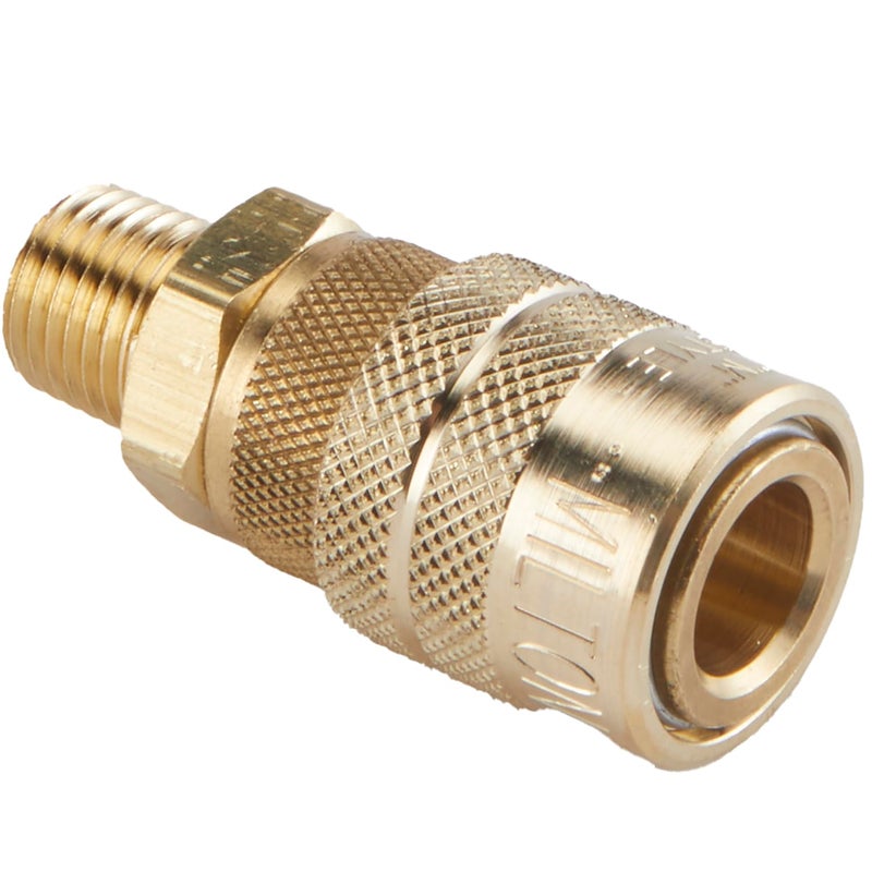 Milton (716) 1/4" Male NPT M Style (Industrial) Air fitting Quick Connect Coupler - Box of 10 - Image 5