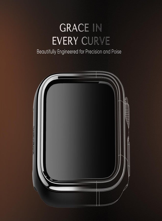 Suitisbest Metal Case Compatible with Apple Watch Series 6 5 4 SE 40mm with Screen Protector, Elegant Shimmering Metal Bumper Luxe Protection for Women‘s iWatch 40 mm - Image 5