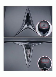 Generic Motorcycle Helmet Full Face Multipurpose Racing Helmet Unisex Matte Black S  - Image 5
