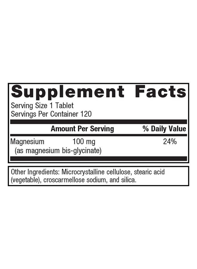 Metagenics Mag Glycinate - Highly Absorbable Magnesium - Magnesium Glycinate for Nervous System Support* - Gluten-Free - Non-GMO - Vegetarian - 120 Tablets - Image 2