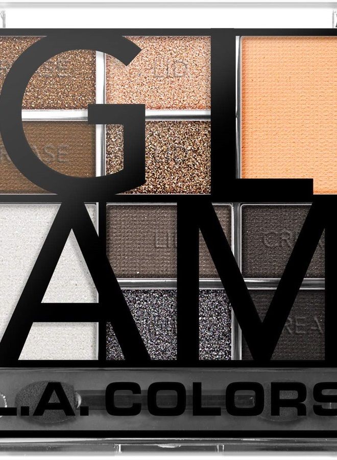 L.A. Colors لوحة ظلال عيون بتدرجات الألوان، جلام - Image 1