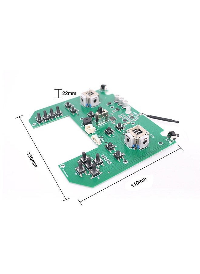 Remote Control Circuit Board for Fishing Bait Boat Transmitter Board with LED Screen Compatible