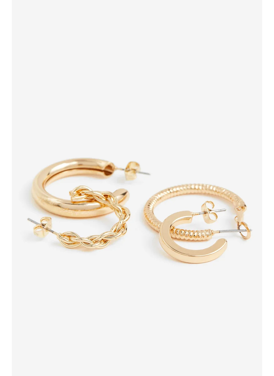اتش اند ام 9 Pairs Hoop Earrings