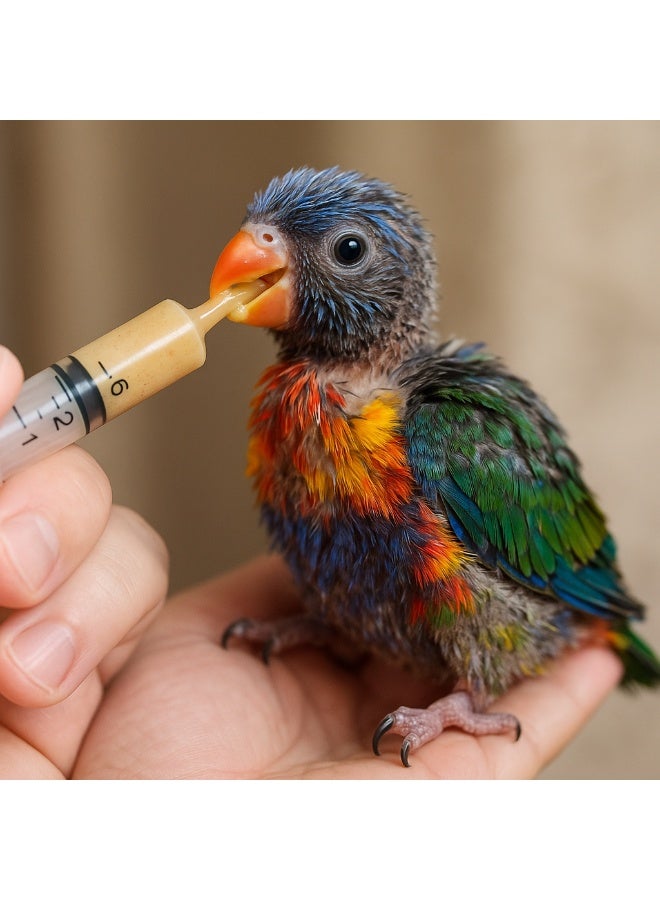 PSITTACUS Lory Special Hand Feeding Formula – Premium Daily Food for Hand Rearing Baby Lories & Lorikeets - High Digestibility & Balanced Nutrition - 1 Kg - Image 2