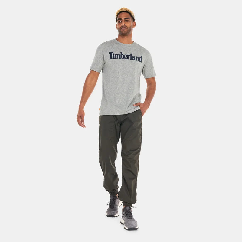 Timberland Men's Linear Logo Non-Ringer T-Shirt