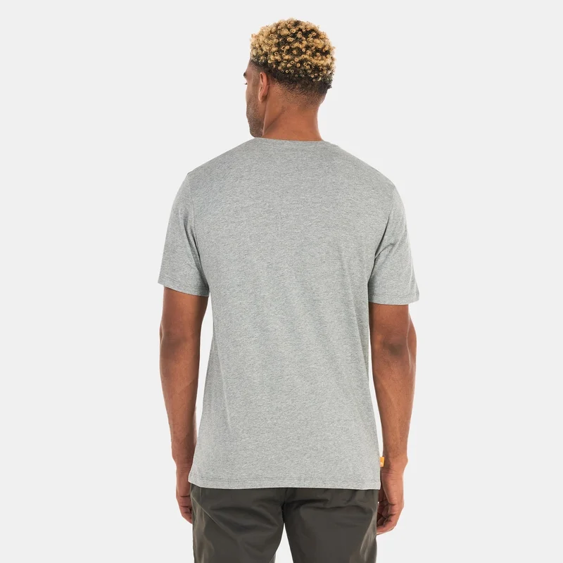 Timberland Men's Linear Logo Non-Ringer T-Shirt