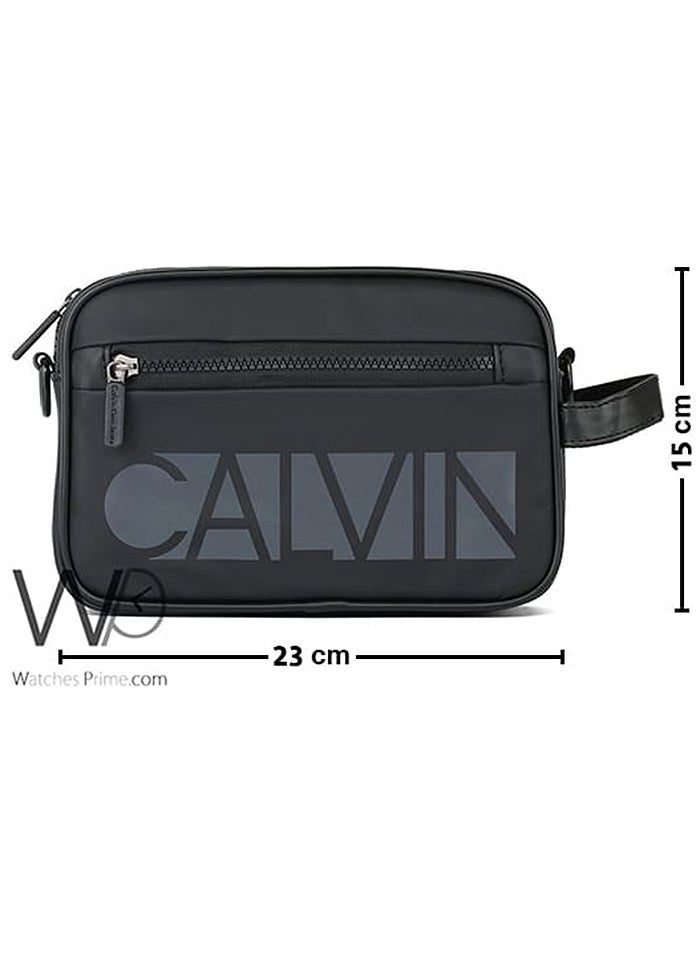 Calvin Klein Jeans Black Calvin Klein Shoulder Crossbody Men Waterproof Handbag Ck  - Image 3