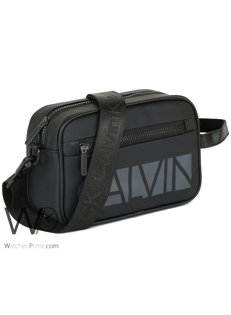 Calvin Klein Jeans Black Calvin Klein Shoulder Crossbody Men Waterproof Handbag Ck  - Image 2