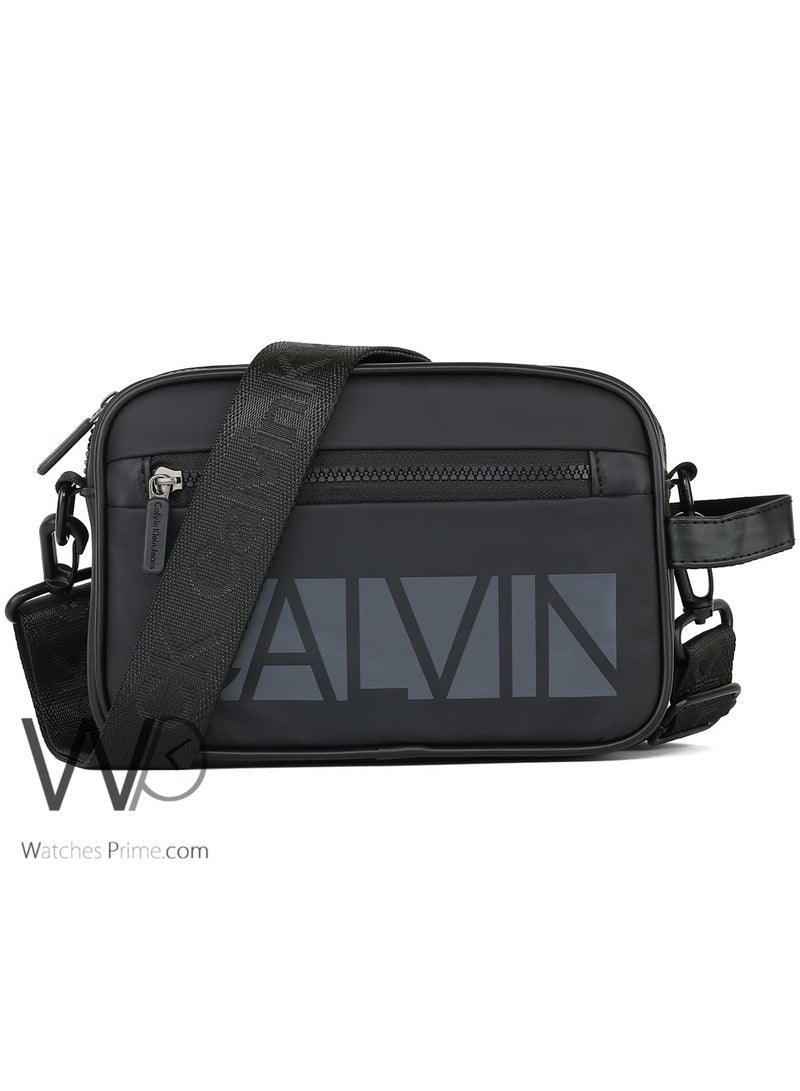 Calvin Klein Jeans Black Calvin Klein Shoulder Crossbody Men Waterproof Handbag Ck  - Image 1