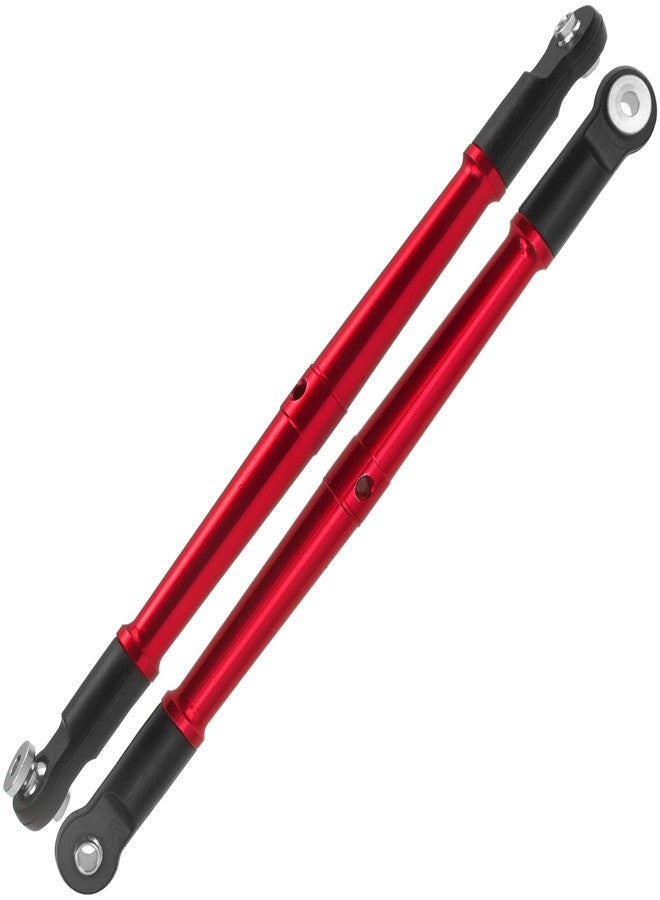 Vgoohobby Alloy Steering Linkage Rod Turnbuckles Tie Rods Compatible with Arrma 1/8 Kraton Outcast Talion 6S BLX RC Car Upgrade Parts (Red) - Image 4
