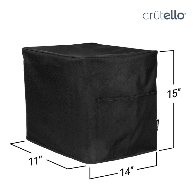 Crutello Air Fryer Cover with Storage Pockets for 5.5 Quart Fryer - Small Appliance Dust Covers - Image 2