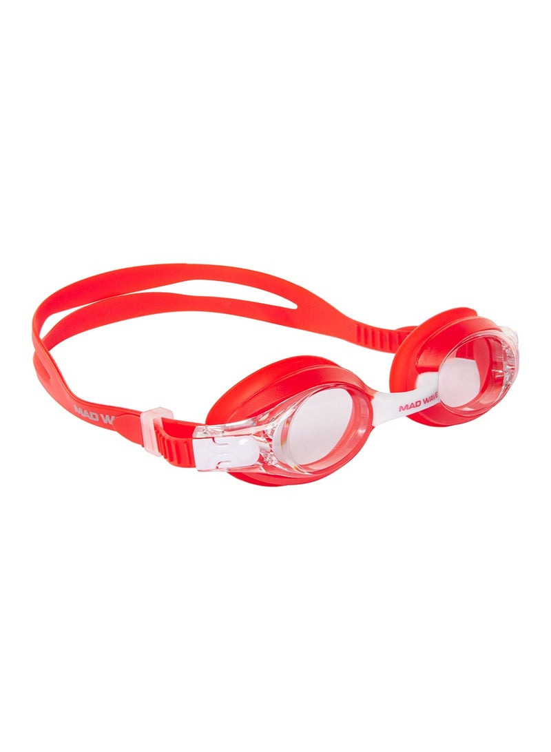 ماد ويف نظارات السباحة للأطفال ماد ويف أوتوماتيك مولتي جونيور – للجنسين، باللون الأحمر - Image 1
