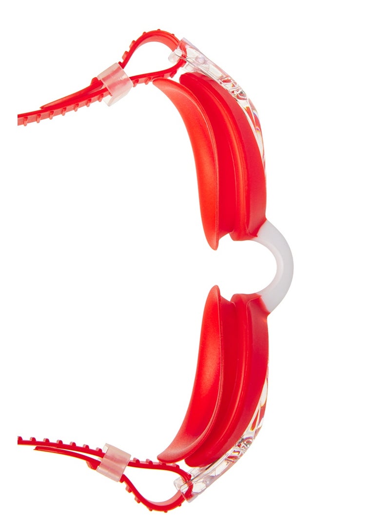 ماد ويف نظارات السباحة للأطفال ماد ويف أوتوماتيك مولتي جونيور – للجنسين، باللون الأحمر - Image 3