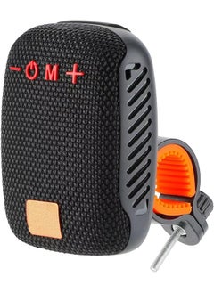 erorex Compact Music Player Bluetooth Speaker Lightweight Portable Speaker Bike Mounted Music Device Memory Card Music Player Pocket Hiking Music Player Outdoor Riding Fixed Stand Speaker  - Image 1