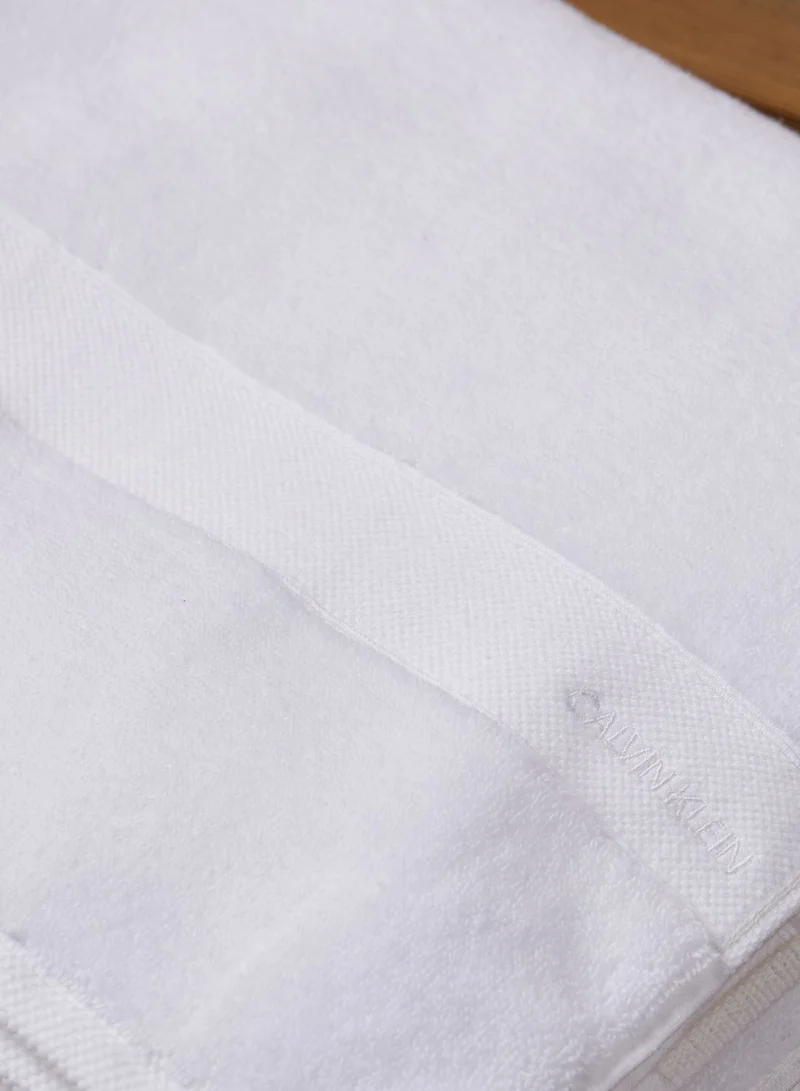 CALVIN KLEIN Tracy White Bath Towel 70X140Cm