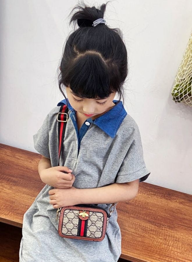 Girls fashion cute princess shoulder messenger bag children's handbag - Image 2