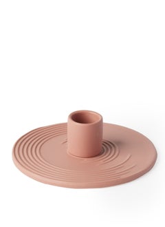 Prickly Pear Athena' Candlestick Holder, Terracotta  - Image 1