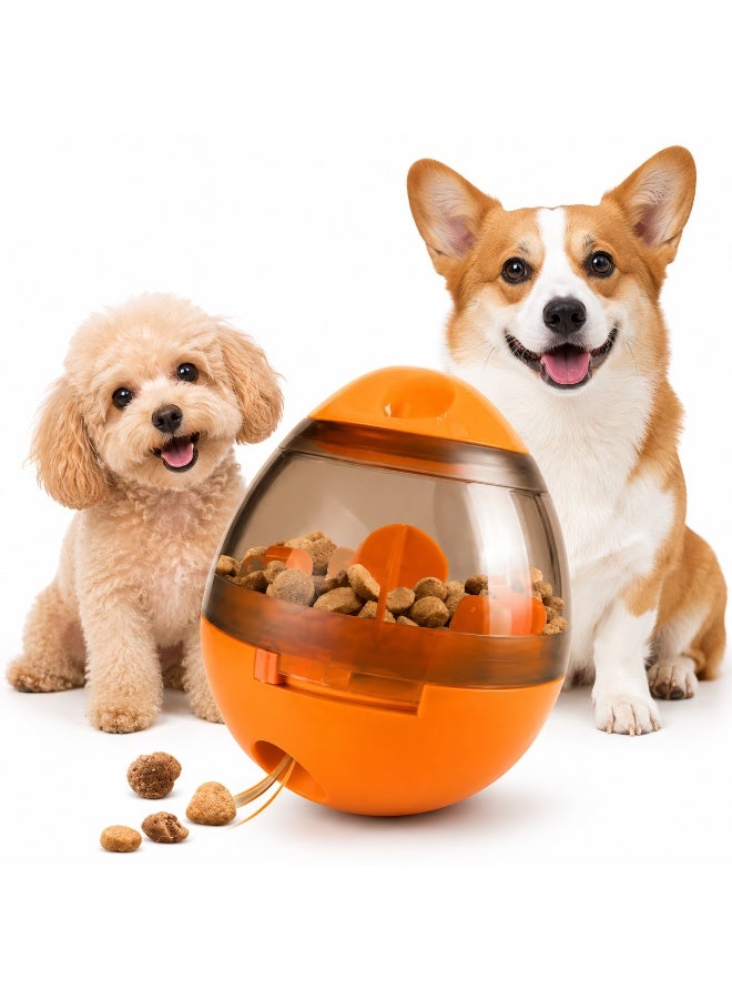 vsell24 Interactive Treat Dispensing Tumbler Toy for Dogs & Cats – Self Food Feeder Puzzle Toy for Small & Medium Pets Slow Feeding & Mental Stimulation - Image 2