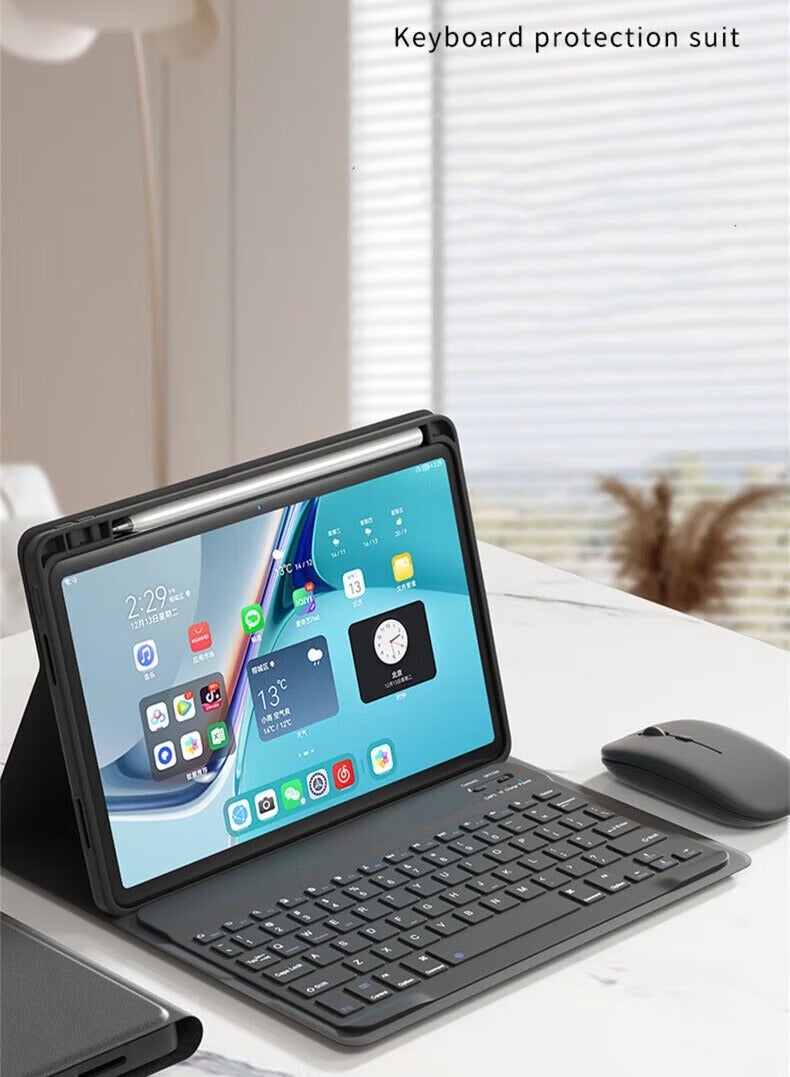 Lightweight Smart Cover with Wireless Keyboard and Mouse For IPad Air 6/7th 2024/2025 11 Inch - Image 1