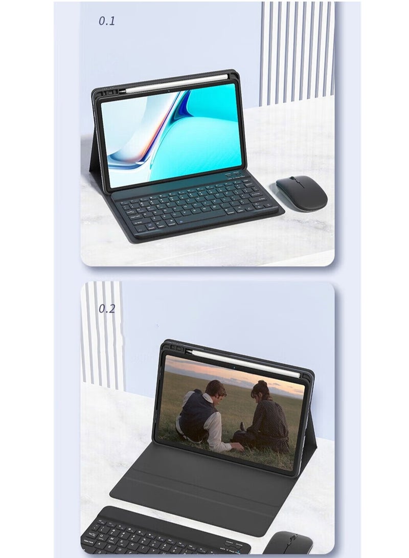 Lightweight Smart Cover with Wireless Keyboard and Mouse For IPad Air 6/7th 2024/2025 11 Inch - Image 3