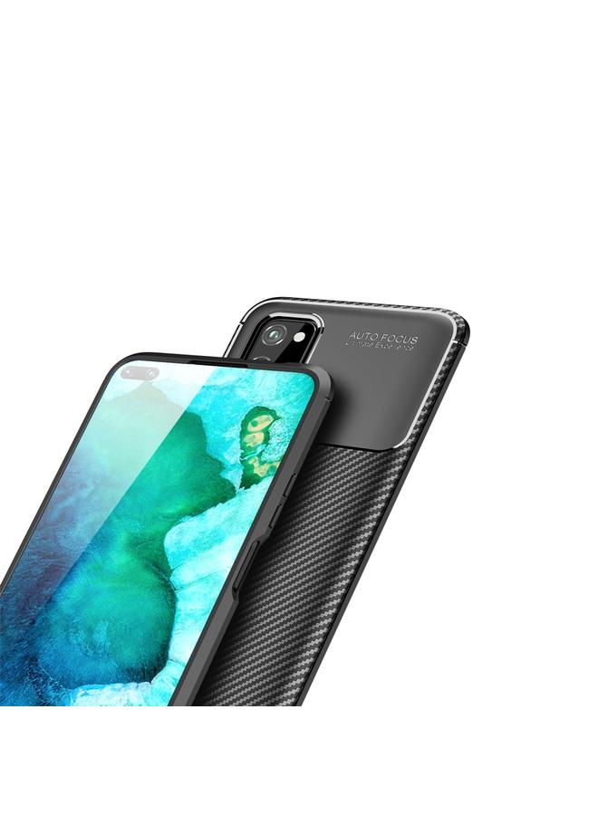 اس-توب جراب لهاتف Huawei Honor V30 / V30 Pro Beetle Series مصنوع من ألياف الكربون ومقاوم للصدمات من مادة TPU - Image 2