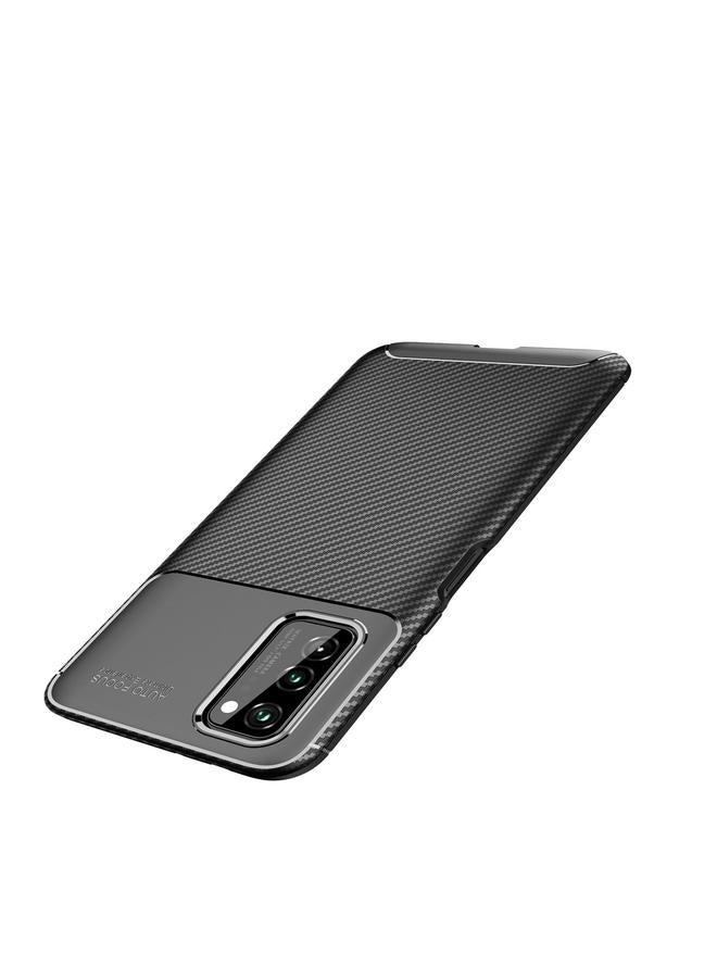 اس-توب جراب لهاتف Huawei Honor V30 / V30 Pro Beetle Series مصنوع من ألياف الكربون ومقاوم للصدمات من مادة TPU - Image 3