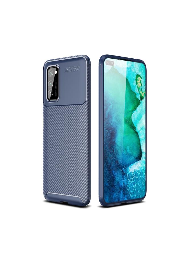 اس-توب جراب لهاتف Huawei Honor V30 / V30 Pro Beetle Series مصنوع من ألياف الكربون ومقاوم للصدمات من مادة TPU - Image 1