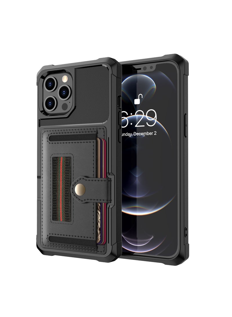 Suteni Leather Protective Back Cover Case Phone Case for iPhone - Image 1