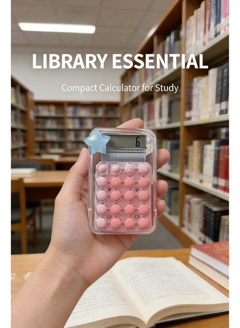 High-value star calculator, dedicated for student exams, silent and portable 6.5*10cm - Image 3