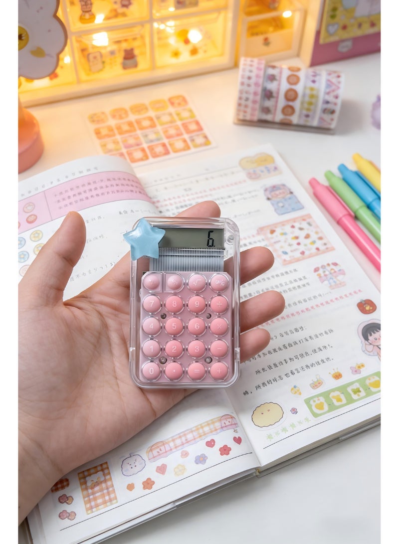 High-value star calculator, dedicated for student exams, silent and portable 6.5*10cm - Image 4