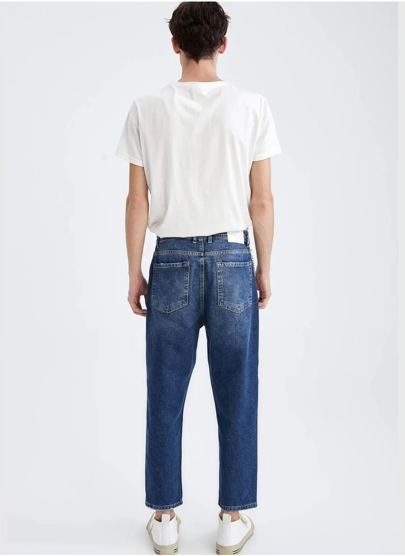 DeFacto Loose Fit Distressed Jean Trousers