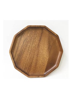BLACKSTONE Acacia cheese platter wooden serving platter Made in Thailand (Decagon)  - Image 2