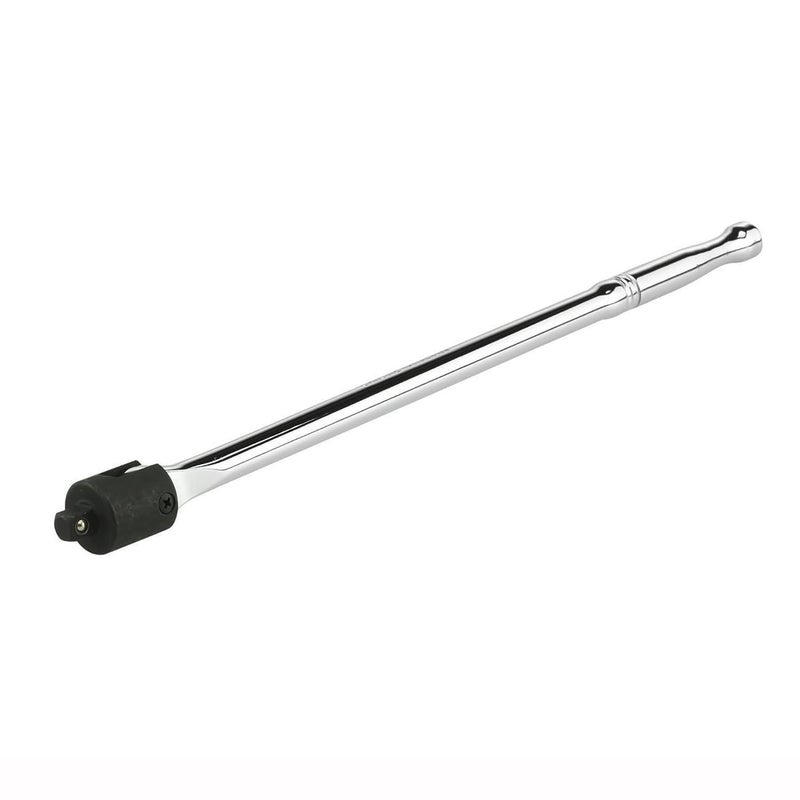 Neiko 00338A 3/8-Inch-Drive Premium Breaker Bar, 15 Inches Long, Nut Breaker Bar, 180-Degree Flex Cr-Mo Head with Cr-V Steel Construction - Image 1