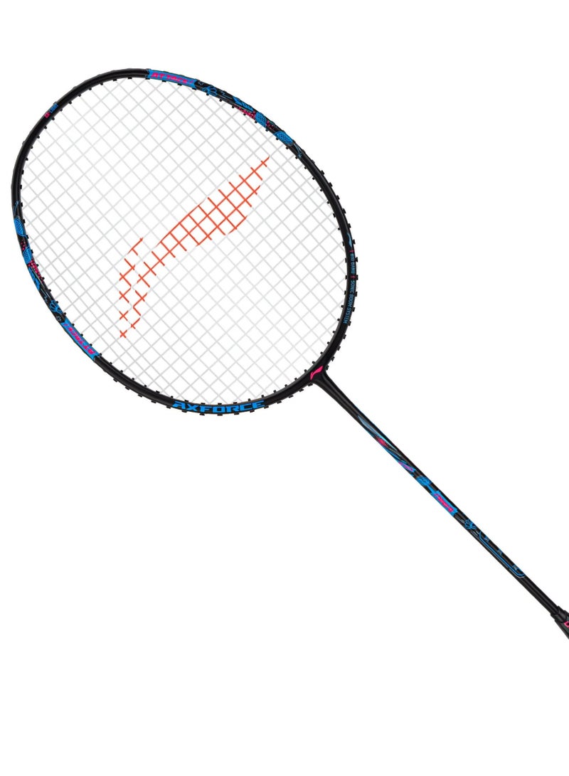 ليننغ Axforce Bigbang 5U، مضرب الريشة الطائرة، بدون خيوط، أسود - Image 1