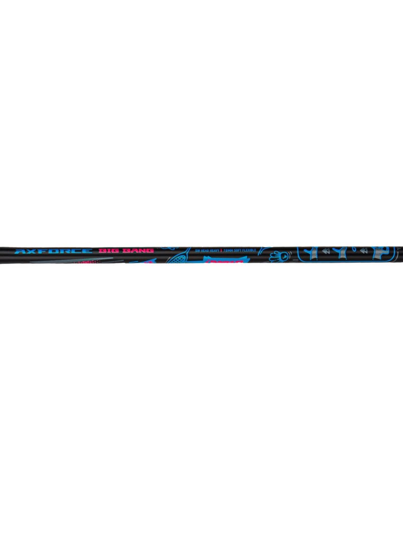 ليننغ Axforce Bigbang 5U، مضرب الريشة الطائرة، بدون خيوط، أسود - Image 4
