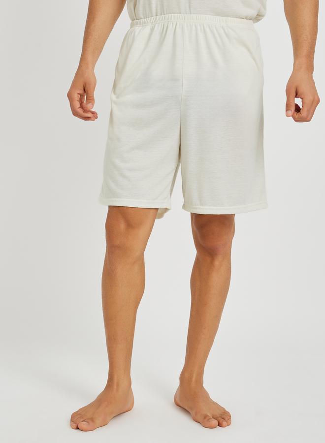 Styli Minimal Print T-Shirt and Shorts Pyjama Set - Image 4