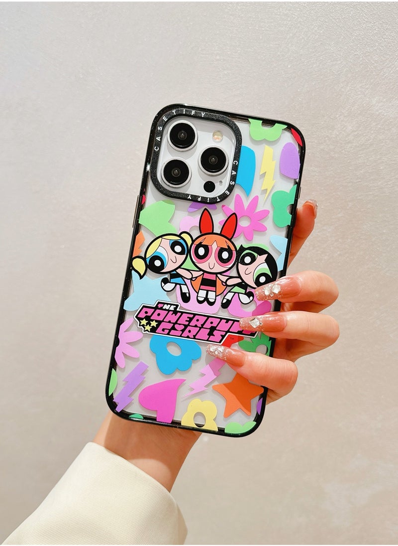 Powerpuff Pop Art Blast - iPhone 15 Pro Case