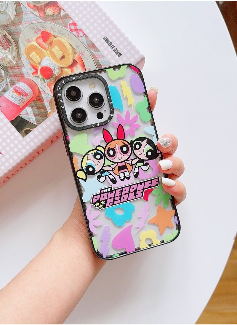 Powerpuff Pop Art Blast - iPhone 15 Pro Case