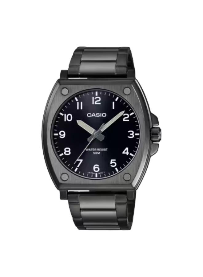 CASIO Men's Stainless Steel Analog Watch MTP-E730B-1AVDF - 43.4 mm