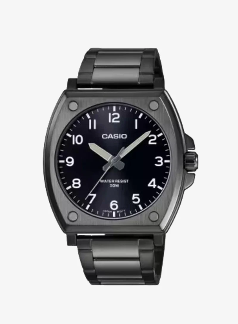Casio Men's Stainless Steel Analog Watch MTP-E730B-1AVDF - 43.4 mm