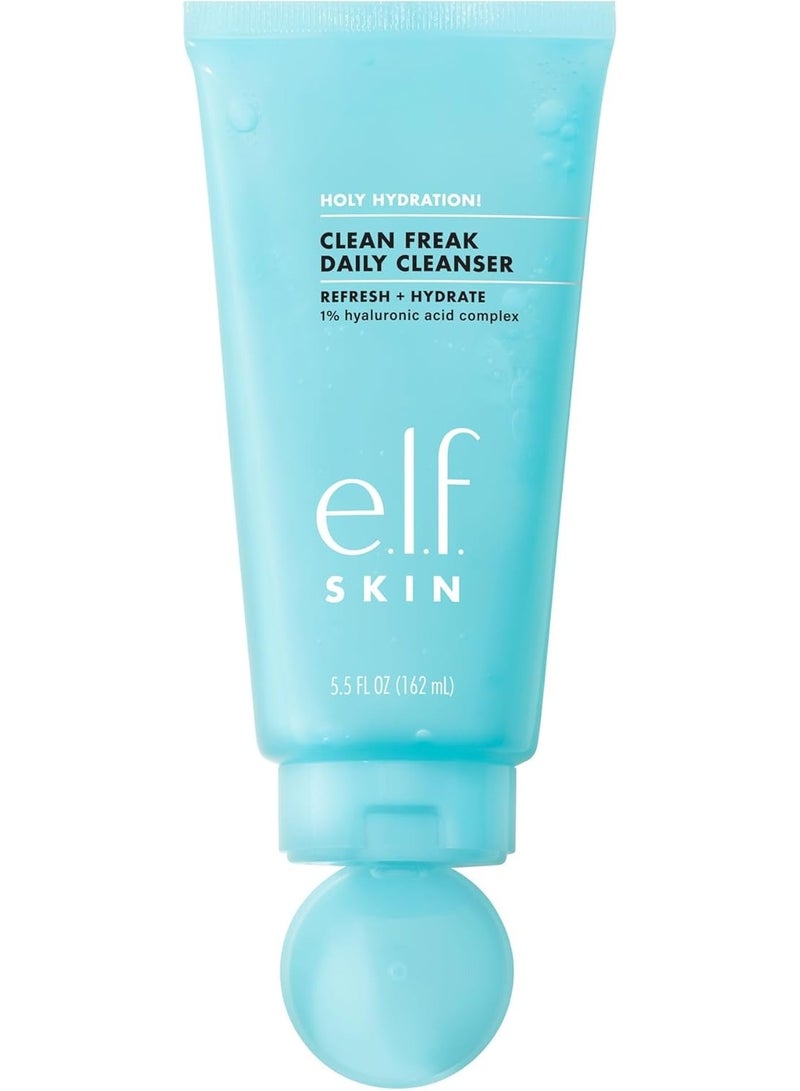 إلف SKIN Holy Hydration Clean Freak Daily Cleanser منظف لطيف مرطب للوجه مع حمض الهيالورونيك 162 مل - Image 3