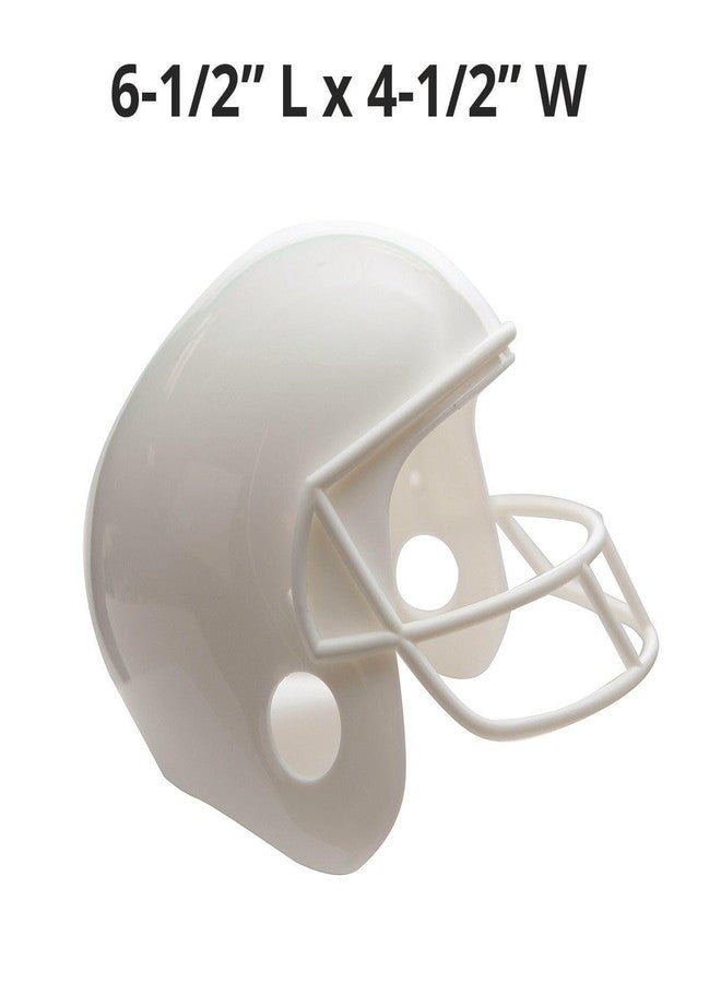 Color Me S&S Color-Me White Football Helmets, Personalize with Team Logo & Colors, Decorate with Permanent Markers, Paint or Stickers, Camp, Sports, Plastic, Decorative Use Only, 6” x 4-1/2", Pack of 12 - Image 3