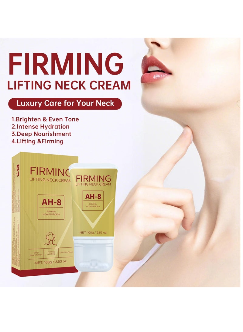 SAUVASINE Firming Neck Cream for Crepey Skin Body Care Comfort, Roller Neck Cream, Moisturizing, Tightening Lotions Cosmetic Skin Care Skin Repair for Women, 100g, 3.53oz - Image 2