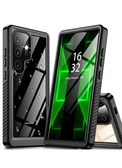 for Samsung Galaxy S24 Ultra Case, Waterproof with Built-in Screen Protector, 360°Full Body Guard Phone Case, Support Fingerprint Unlock
