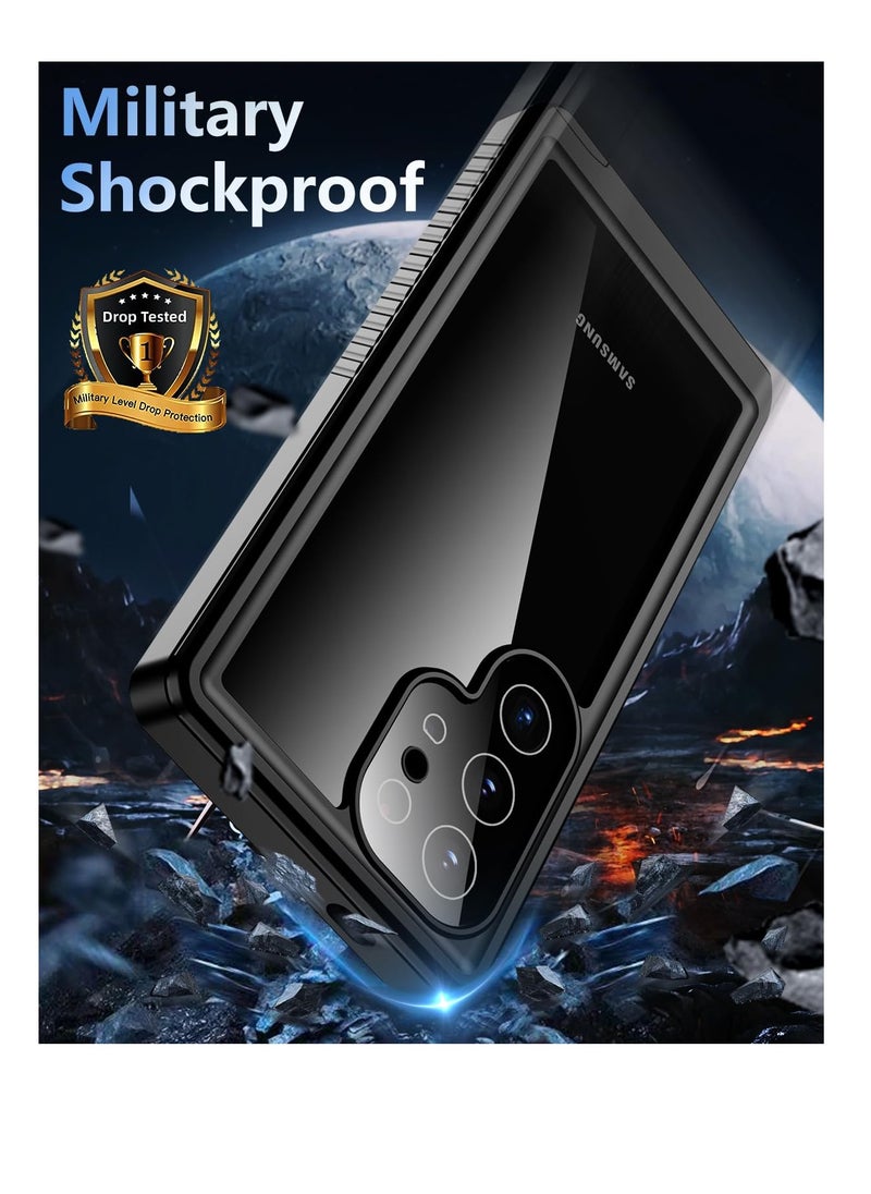 SYOSI - for Samsung Galaxy S24 Ultra Case, Waterproof with Built-in Screen Protector, 360°Full Body Guard Phone Case, Support Fingerprint Unlock - Image 1