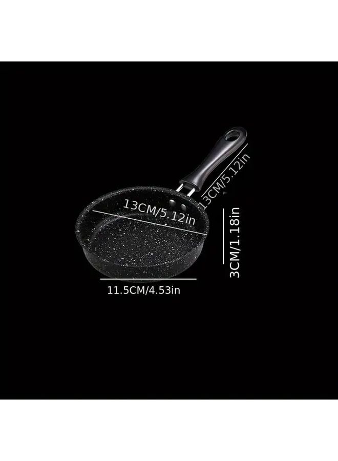 Small Cast Iron Non Stick Egg Frying Pan Portable Pot Color Induction Compatible - Image 4
