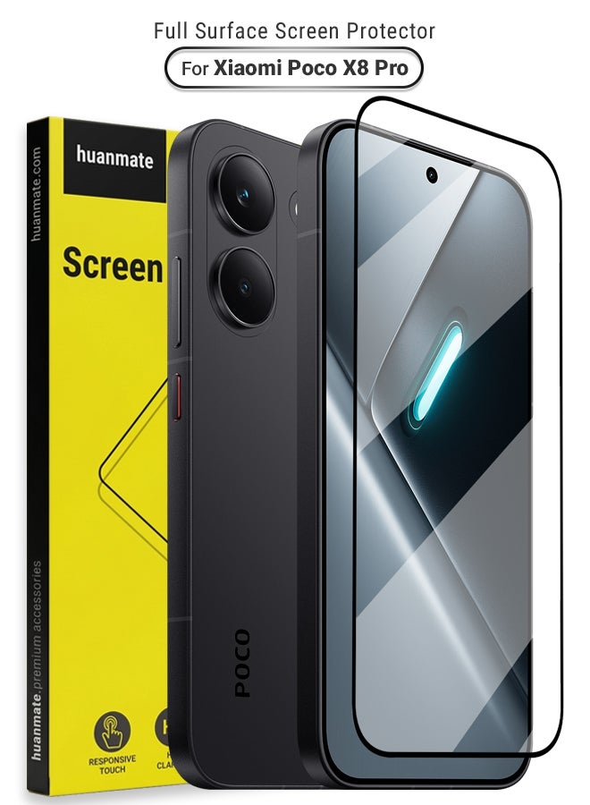 هوان ميت Huanmate Xiaomi POCO X8 Pro Screen Protector temperedglass