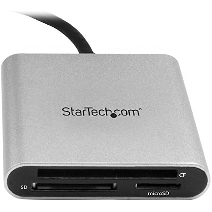 Startech.com USB3.0 FLASH MEMORY MULTI-CARD READER/WRITER - BLACK SILVER - Image 2