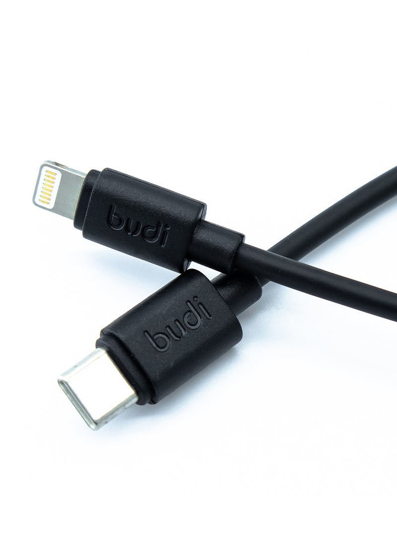 budi - USB-C to Lightning Charger/Sync Cable | 25 CM | PD 35W - Image 1