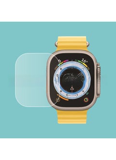 Generic Suitable For Apple Watch Ultra Watch Tempered Glass Film Film For Apple Iwatchultra Glass Film 49mm-Color:Watch Ultra 49mm-Dimensions:Eye Protection Purple Light Tempered Film Arc Edge (with Packaging)  - Image 3